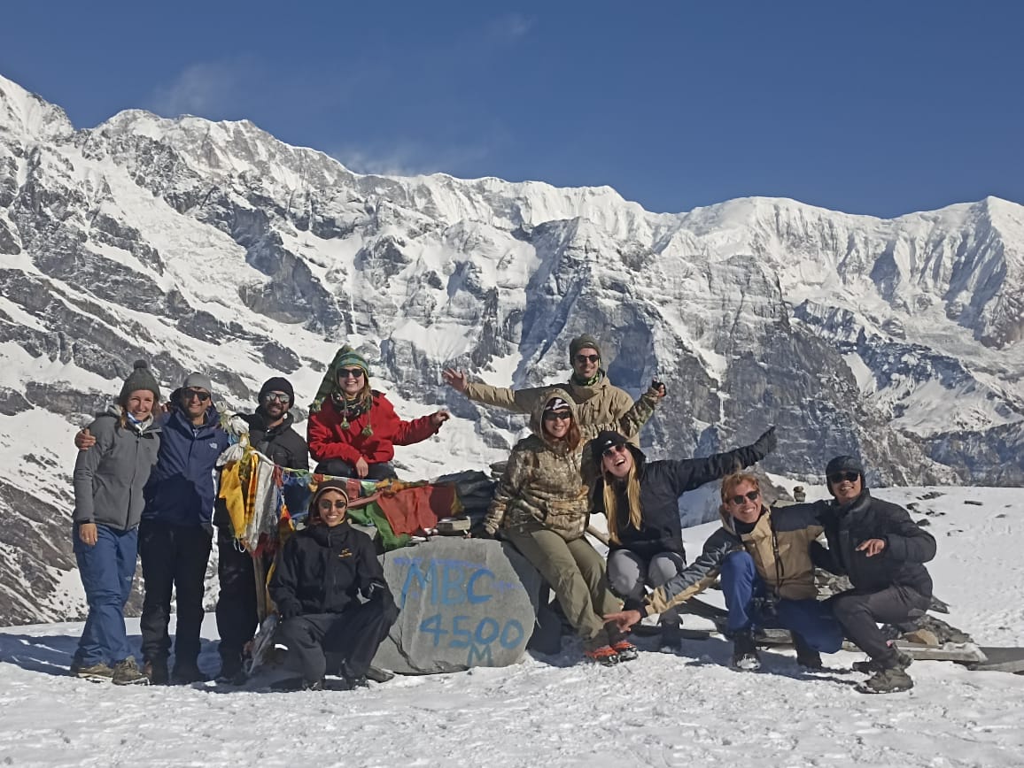 A beautiful capture on the Mardi Himal Base Camp