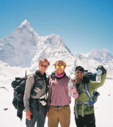 On the way to Gokyo Lake